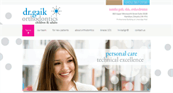 Desktop Screenshot of drnataliegaik.com